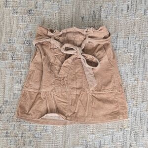 American Eagle Outfitters Beige Corduroy Skirt